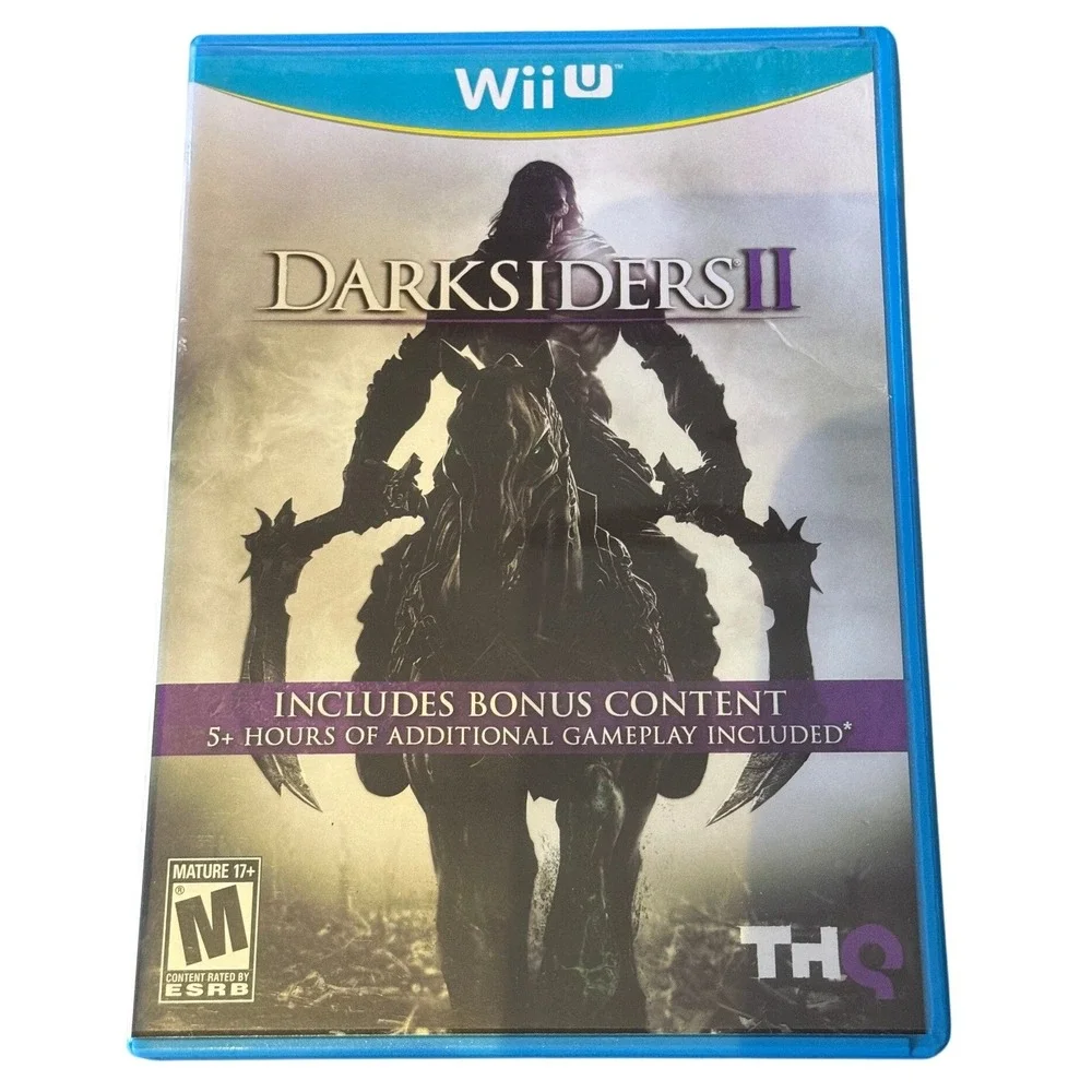 Darksiders II Nintendo Wii U Video Game Action Adventure THQ 2012 Bonus Content